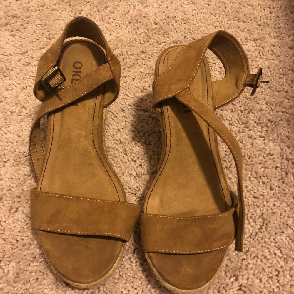 Suede heels